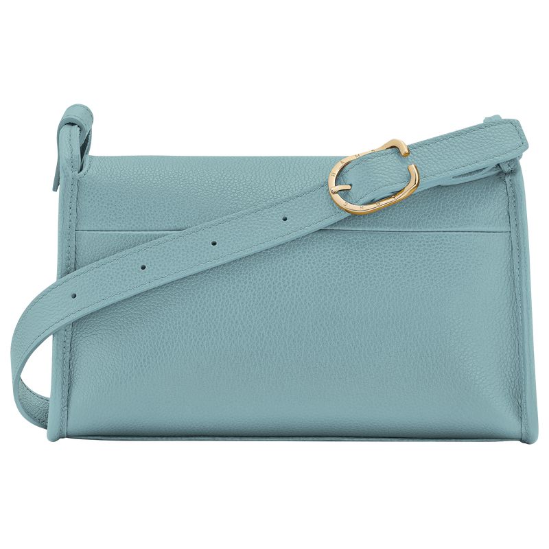 Women Longchamp Le Foulonné M Crossbody Bag Blue | Thailand-643XDEPJF