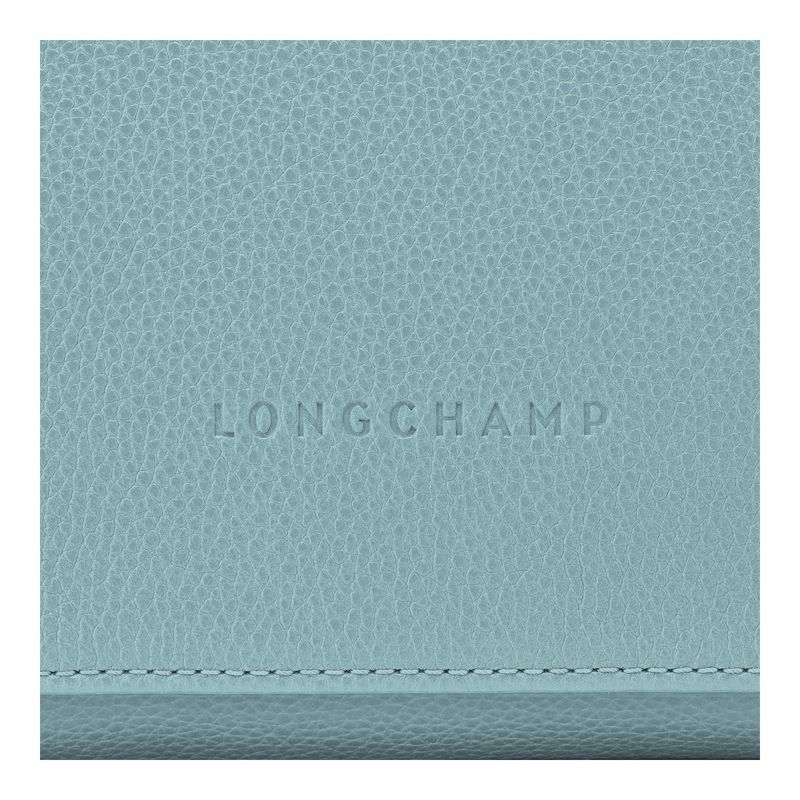 Women Longchamp Le Foulonné M Crossbody Bag Blue | Thailand-643XDEPJF