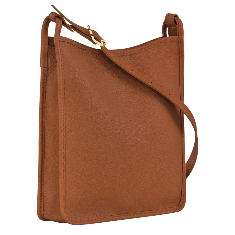 Women Longchamp Le Foulonné M Crossbody Bag Brown | Thailand-650QCZIDV