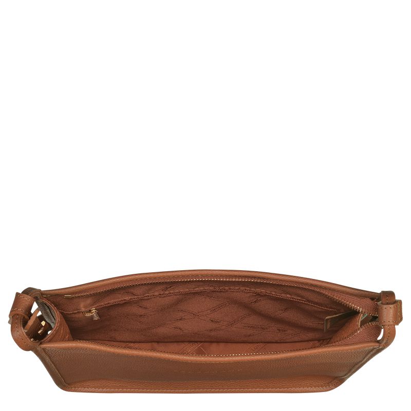 Women Longchamp Le Foulonné M Crossbody Bag Brown | Thailand-650QCZIDV