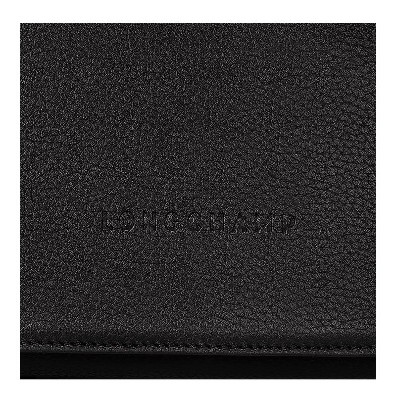 Women Longchamp Le Foulonné M Crossbody Bag Black | Thailand-129VNZJLO