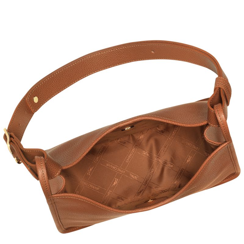 Women Longchamp Le Foulonné M Hobo Bag Brown | Thailand-763BMCNHX