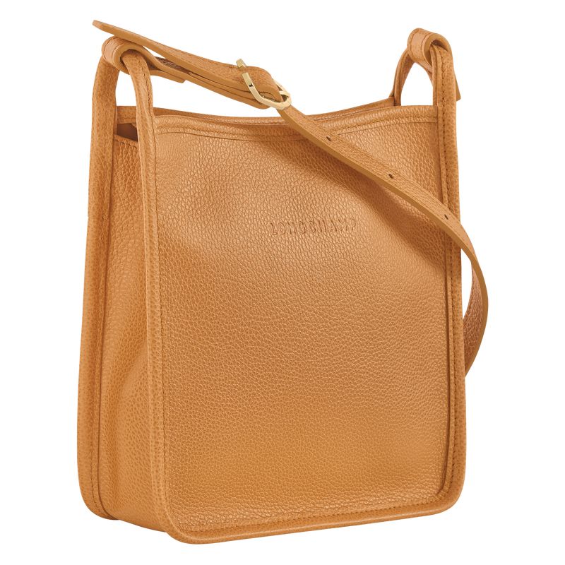 Women Longchamp Le Foulonné S Crossbody Bag Brown | Thailand-348UGHOZT