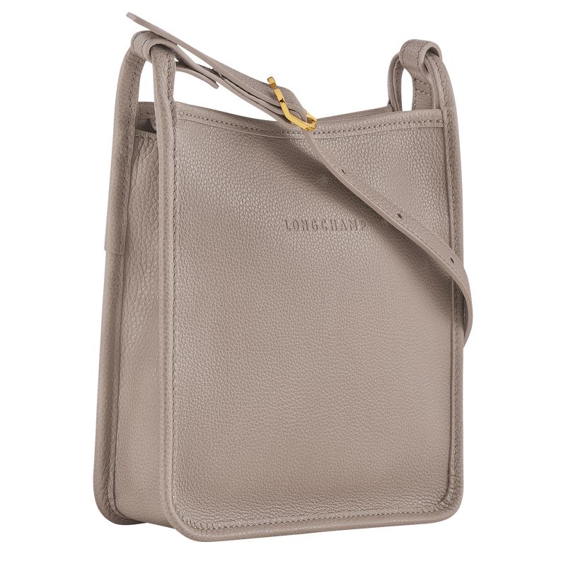 Women Longchamp Le Foulonné S Crossbody Bag Grey | Thailand-231TOIWDS