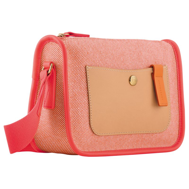 Women Longchamp Le Foulonné S Crossbody Bag Pink | Thailand-891BDFGOS