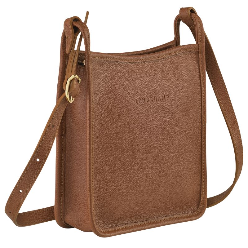 Women Longchamp Le Foulonné S Crossbody Bag Brown | Thailand-071IHVUQP