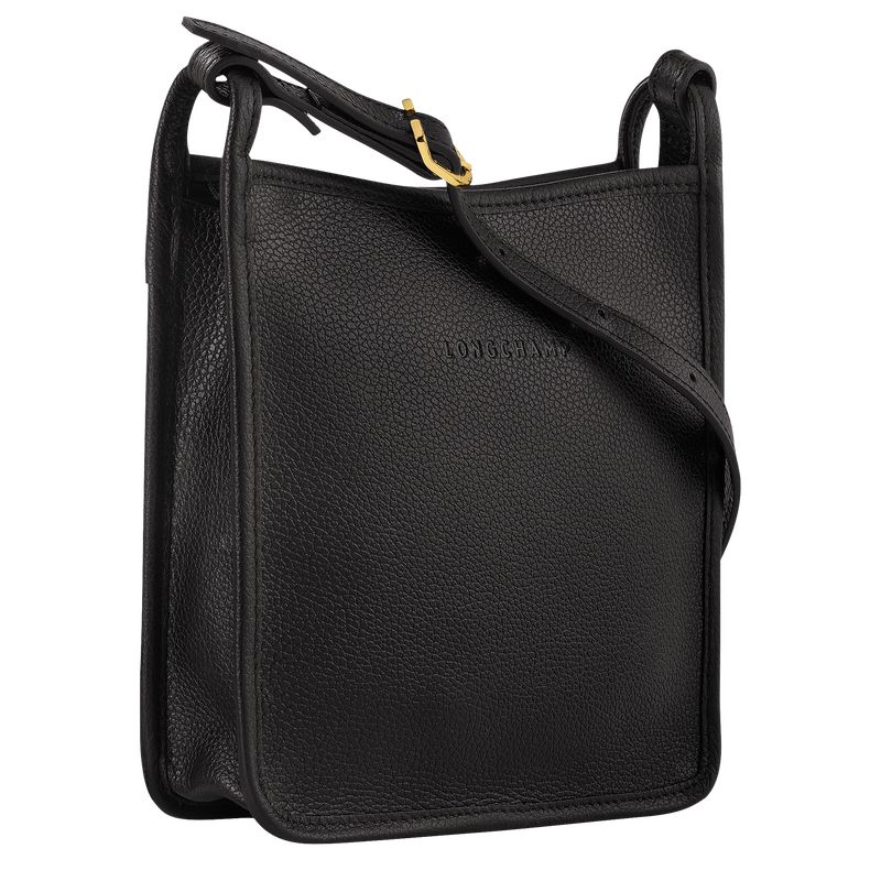 Women Longchamp Le Foulonné S Crossbody Bag Black | Thailand-109ISNYKP