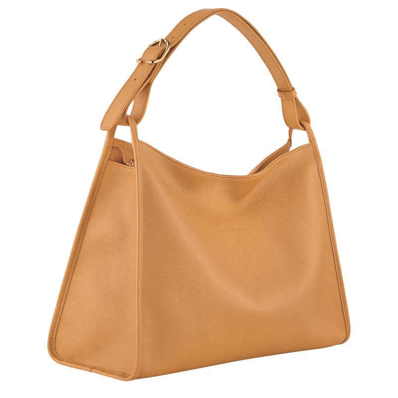 Women Longchamp Le Foulonné Xl Shoulder Bag Brown | Thailand-951MBLUXO