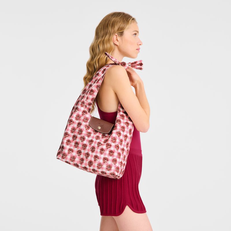 Women Longchamp Le Pliage Collection M Shoulder Bag Pink | Thailand-745DNIUSE