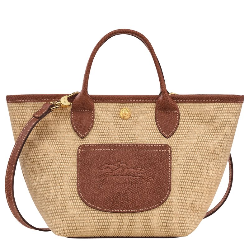 Women Longchamp Le Pliage Collection Xs Basket Tote Bag Brown | Thailand-469UTMCXV