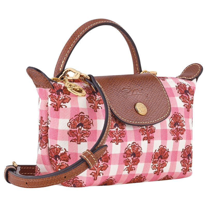 Women Longchamp Le Pliage Collection Xs Pouch Pink | Thailand-941ZQLNBG
