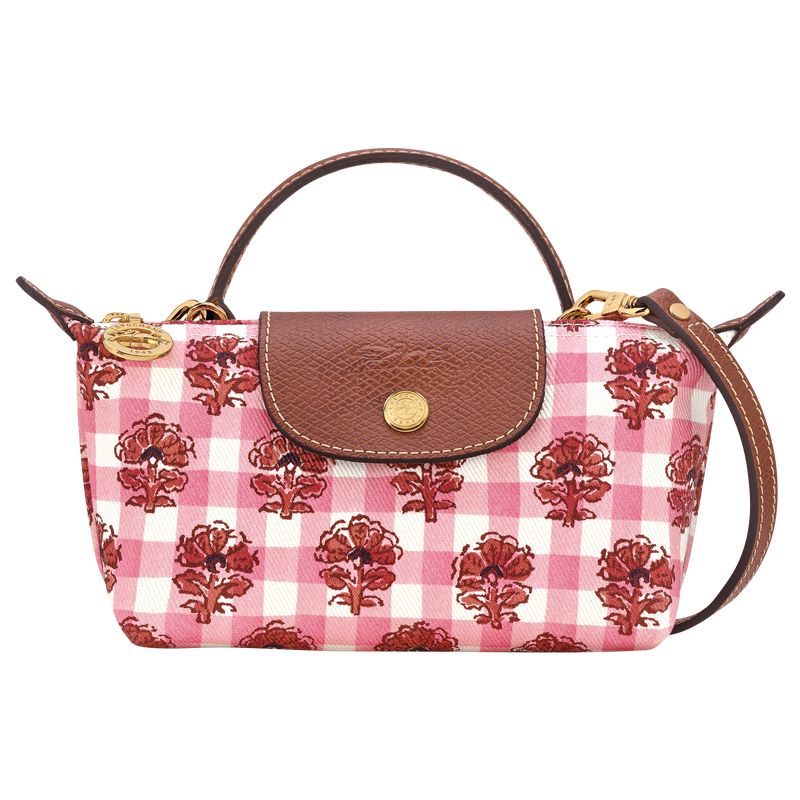Women Longchamp Le Pliage Collection Xs Pouch Pink | Thailand-941ZQLNBG