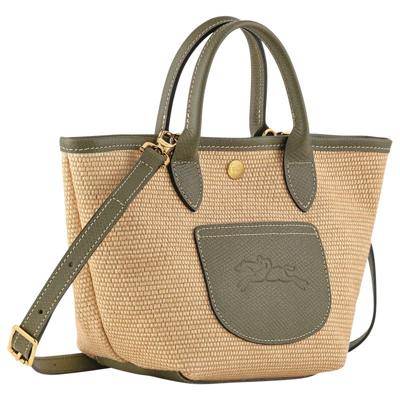 Women Longchamp Le Pliage Collection Xs Basket Tote Bag Brown / Olive | Thailand-596WKCBGE