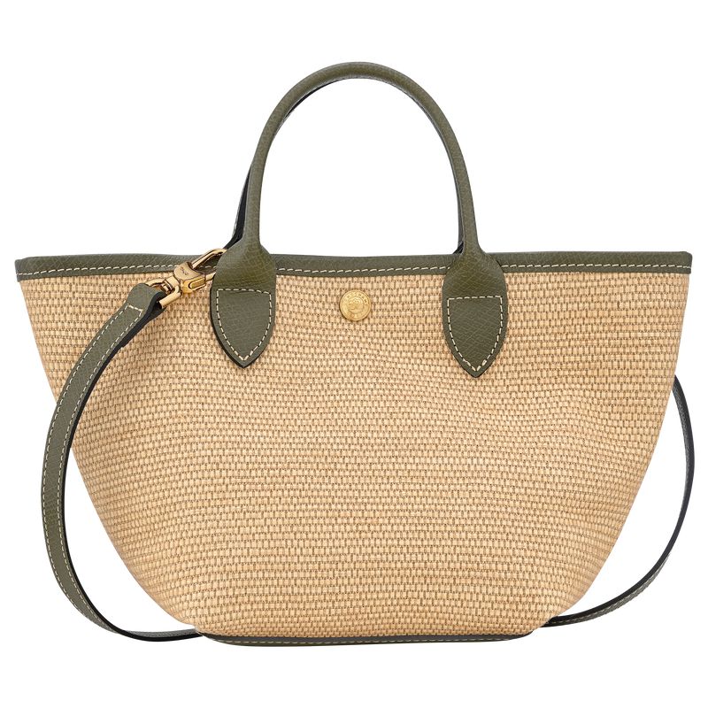 Women Longchamp Le Pliage Collection Xs Basket Tote Bag Brown / Olive | Thailand-596WKCBGE