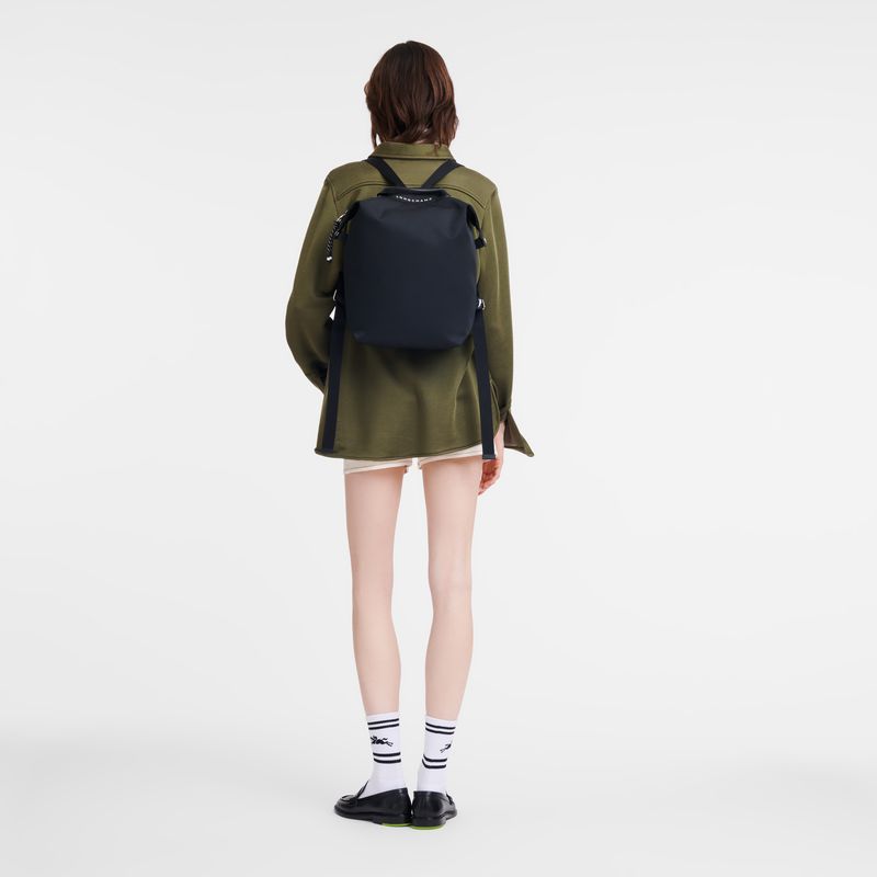Women Longchamp Le Pliage Energy L Backpack Black | Thailand-749YWTUOF