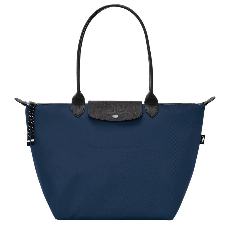 Women Longchamp Le Pliage Energy L Tote Bag Navy | Thailand-934JNPXDF
