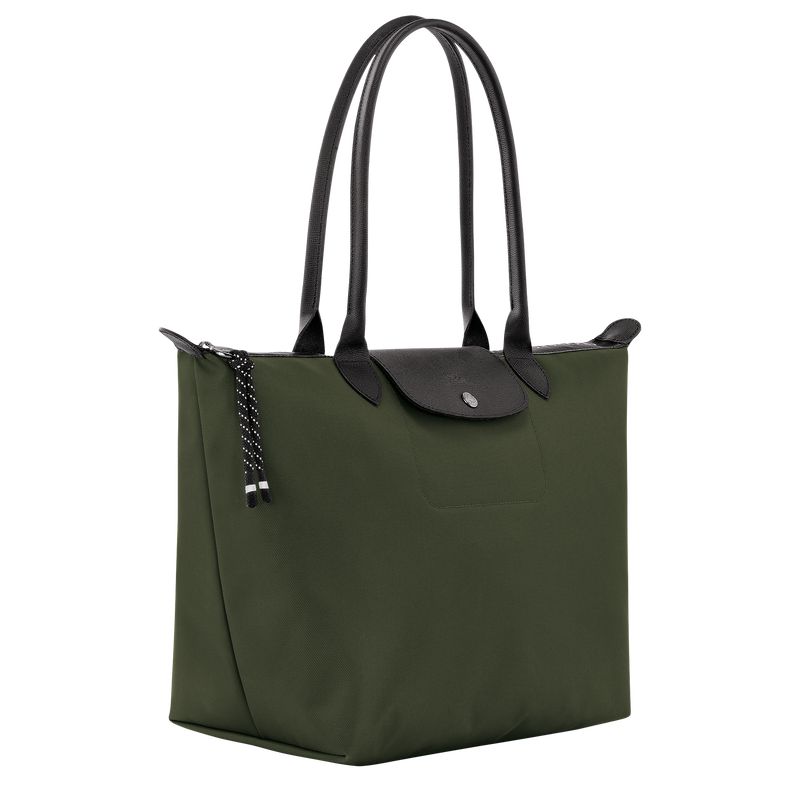 Women Longchamp Le Pliage Energy L Tote Bag Khaki | Thailand-492EQNPIW