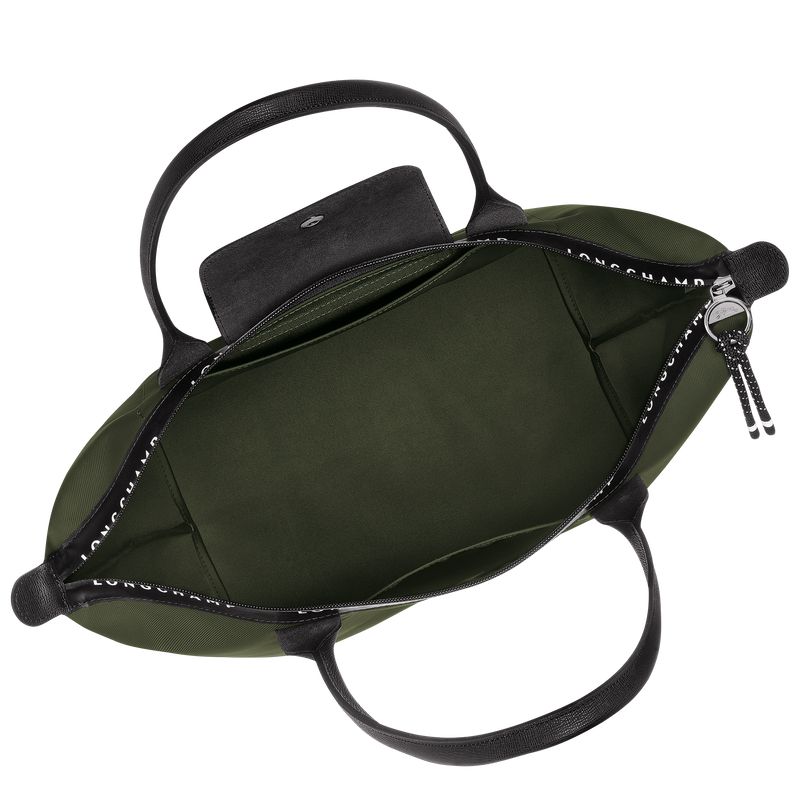 Women Longchamp Le Pliage Energy L Tote Bag Khaki | Thailand-492EQNPIW