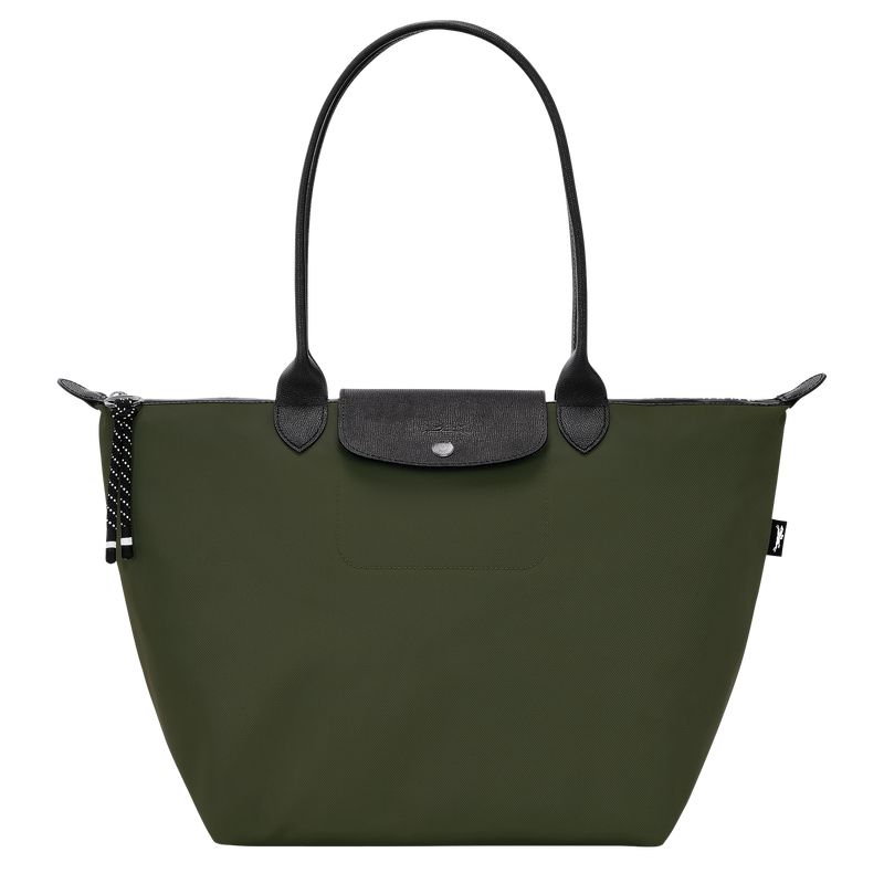 Women Longchamp Le Pliage Energy L Tote Bag Khaki | Thailand-492EQNPIW