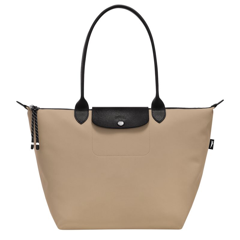 Women Longchamp Le Pliage Energy L Tote Bag Beige | Thailand-253LGBUKA