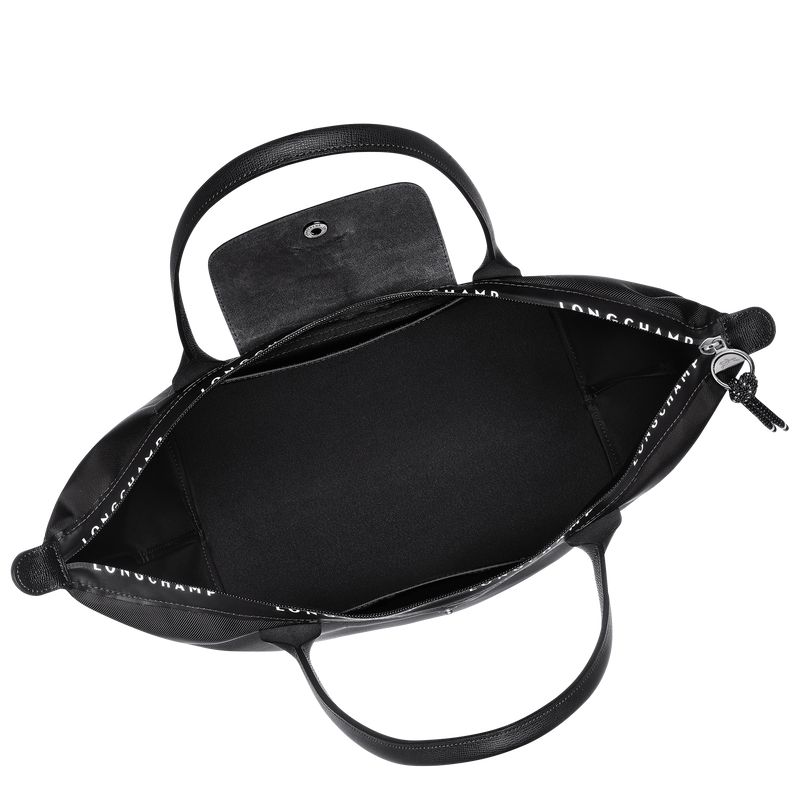 Women Longchamp Le Pliage Energy L Tote Bag Black | Thailand-216LHYXRA
