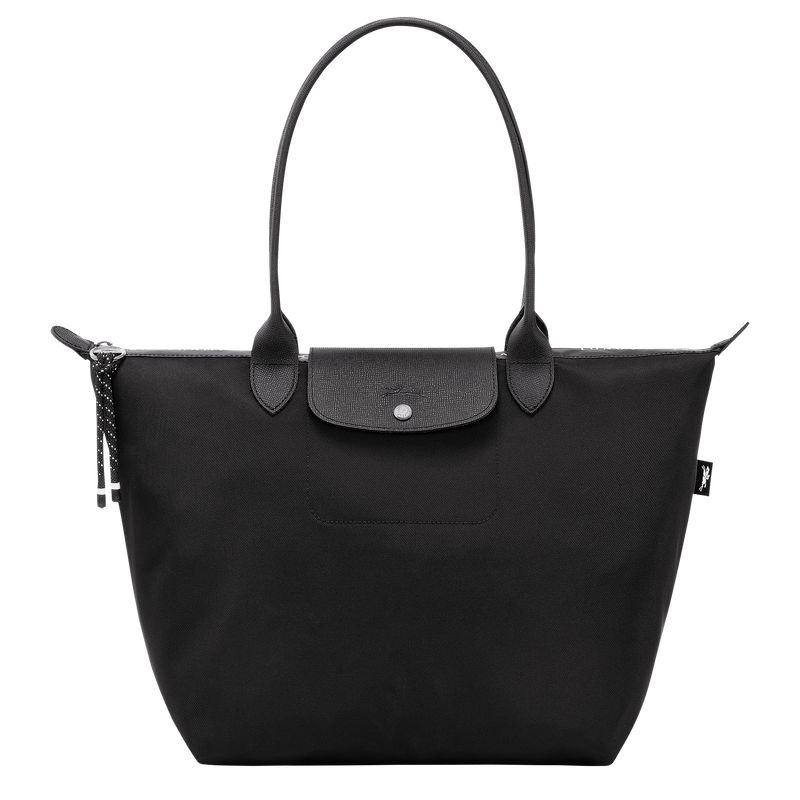 Women Longchamp Le Pliage Energy L Tote Bag Black | Thailand-216LHYXRA