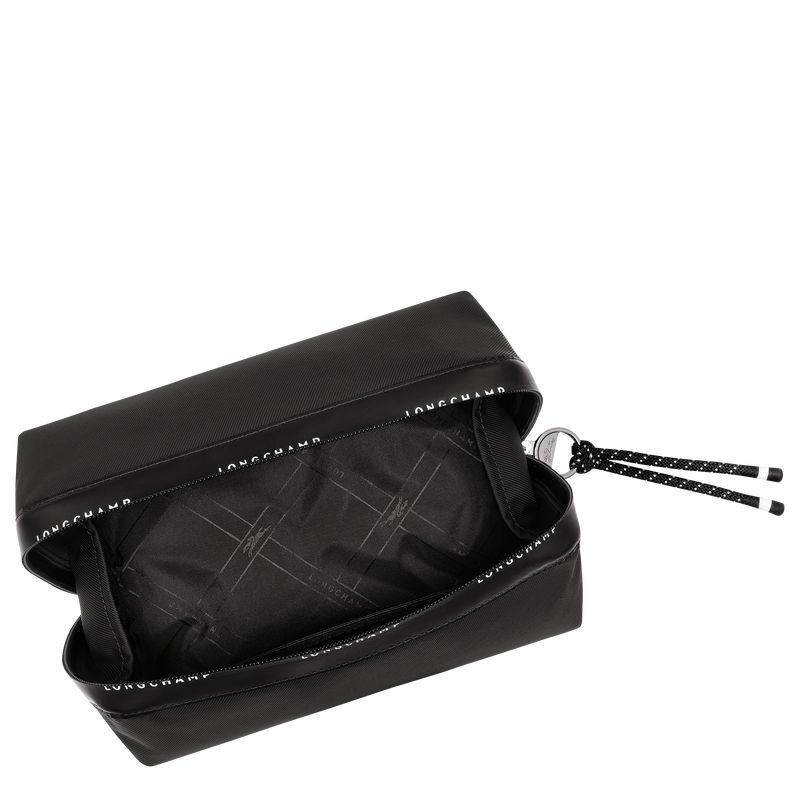 Women Longchamp Le Pliage Energy Pouch Black | Thailand-924LDHTQS