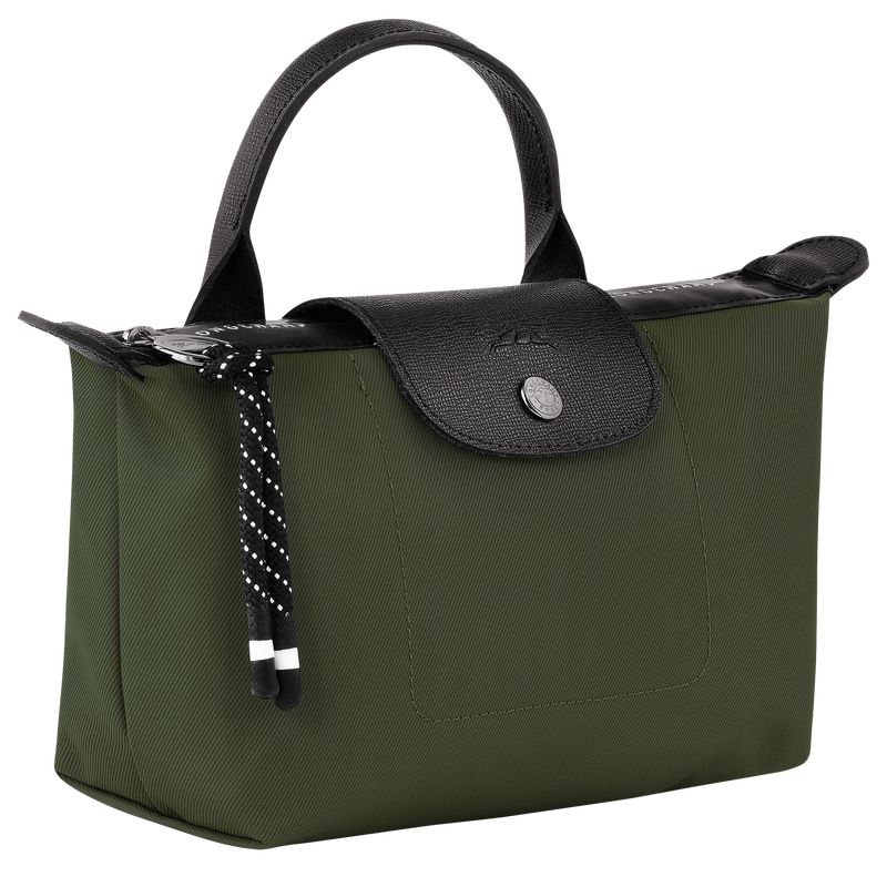 Women Longchamp Le Pliage Energy Pouch Khaki | Thailand-789ZNOTWH