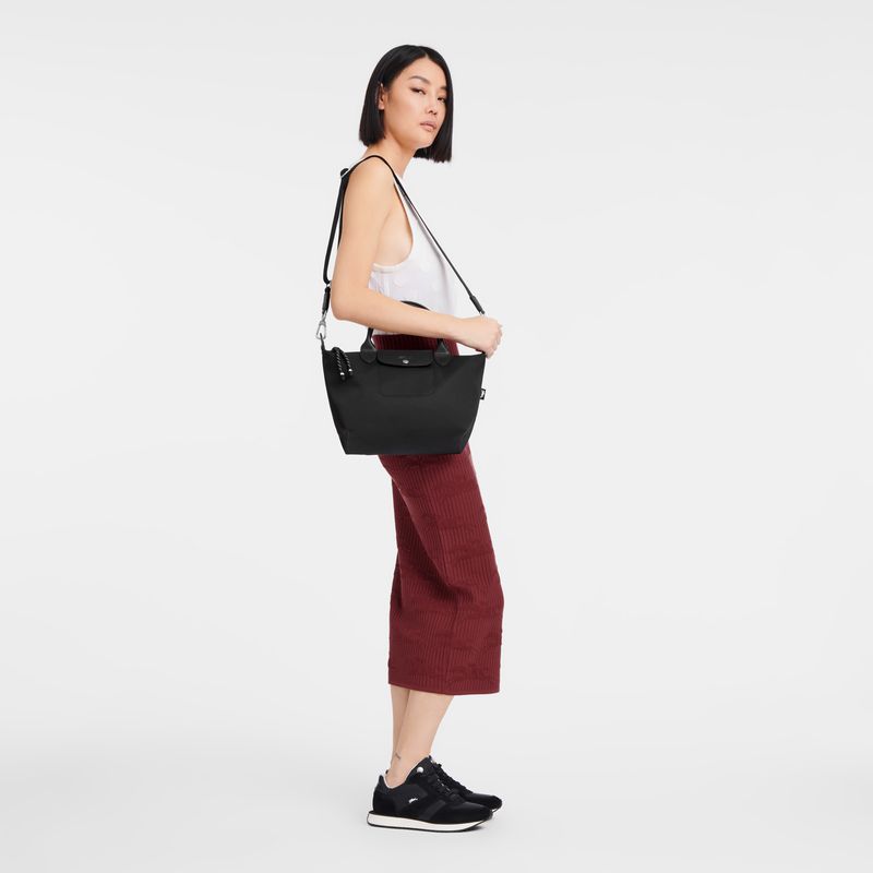 Women Longchamp Le Pliage Energy S Handbag Black | Thailand-109HZPVEU