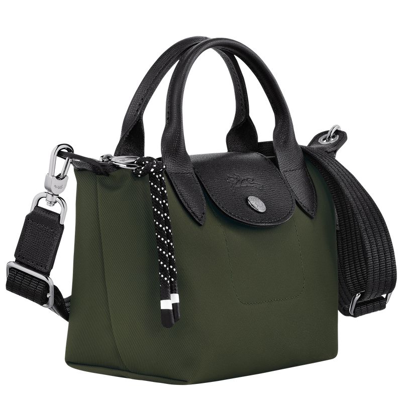 Women Longchamp Le Pliage Energy Xs Handbag Khaki | Thailand-649GHFAQM