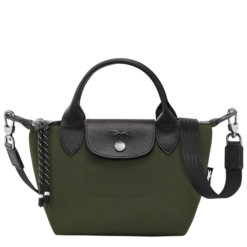 Women Longchamp Le Pliage Energy Xs Handbag Khaki | Thailand-649GHFAQM