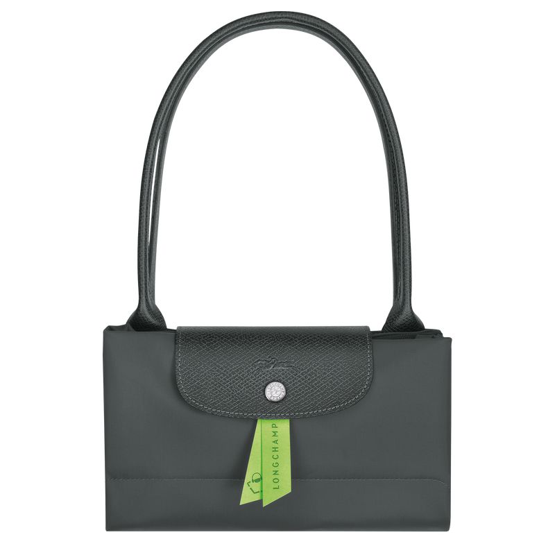 Women Longchamp Le Pliage Green L Tote Bag Deep Grey | Thailand-356WRIQCL