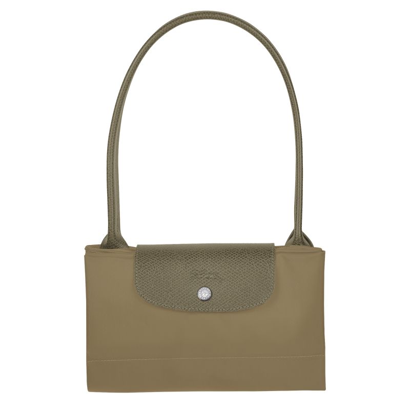 Women Longchamp Le Pliage Green L Tote Bag Olive | Thailand-970UNZTFC