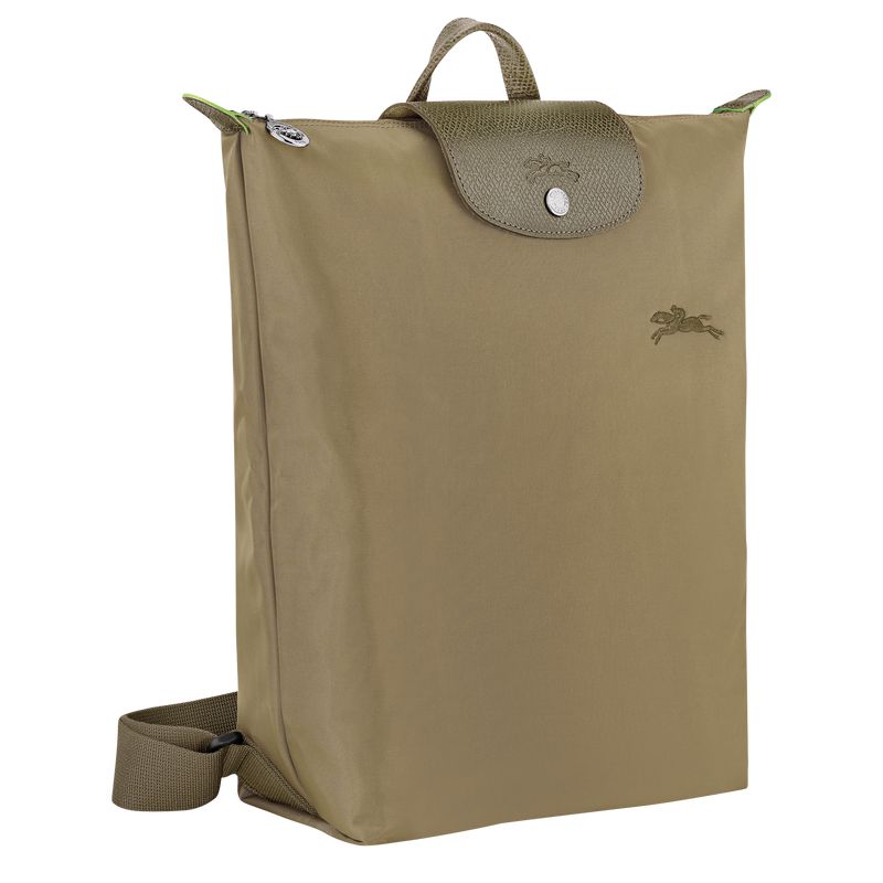 Women Longchamp Le Pliage Green M Backpack Olive | Thailand-250USGWML