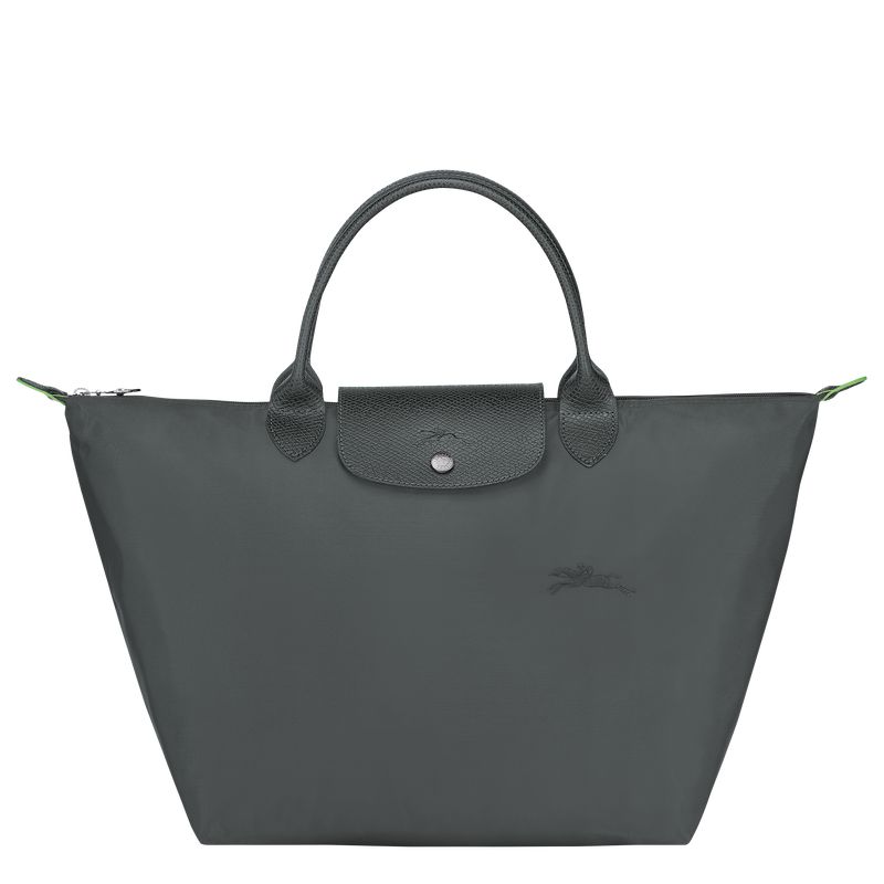 Women Longchamp Le Pliage Green M Handbag Deep Grey | Thailand-206RMGAIC