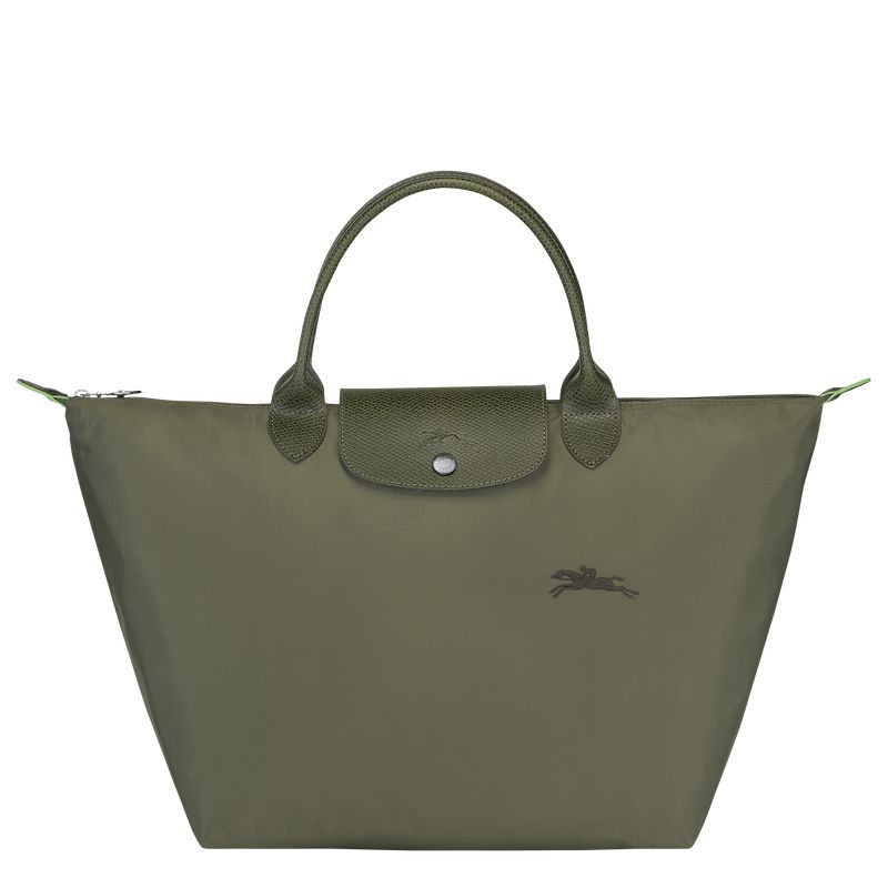 Women Longchamp Le Pliage Green M Handbag Dark Green | Thailand-718YQRALN