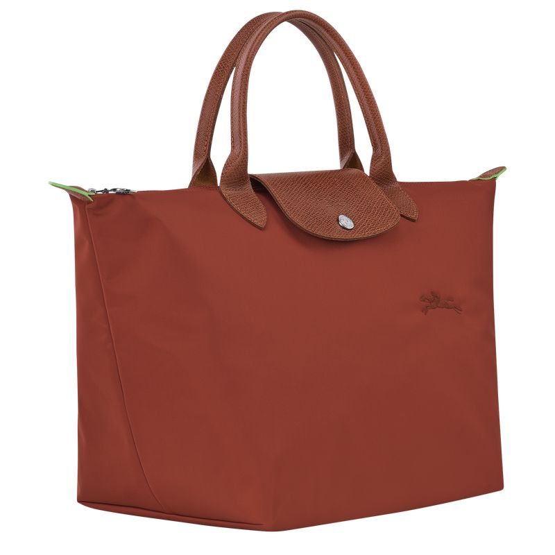 Women Longchamp Le Pliage Green M Handbag Brown | Thailand-782YVUQHZ