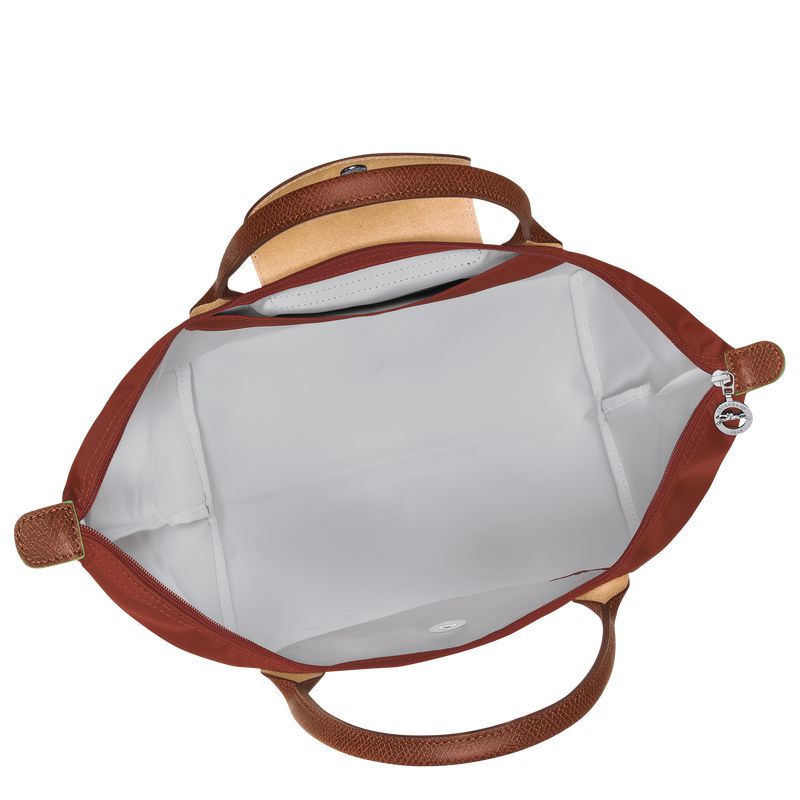 Women Longchamp Le Pliage Green M Handbag Brown | Thailand-782YVUQHZ