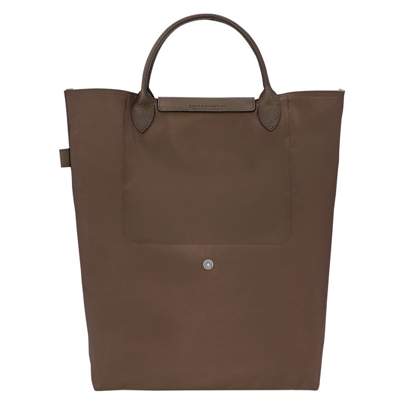 Women Longchamp Le Pliage Green M Tote Bag Dark Brown | Thailand-962TPVHYQ