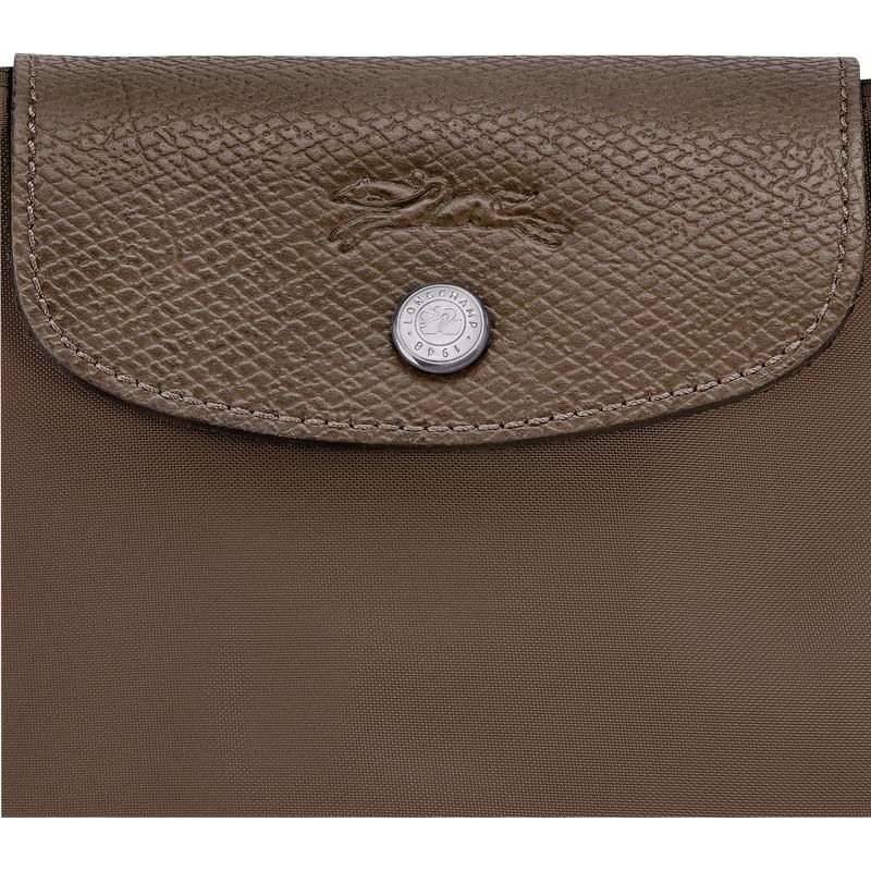 Women Longchamp Le Pliage Green M Tote Bag Dark Brown | Thailand-962TPVHYQ