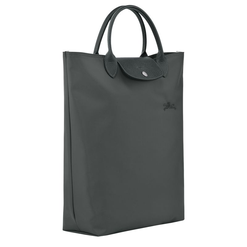 Women Longchamp Le Pliage Green M Tote Bag Deep Grey | Thailand-160TGMUFQ