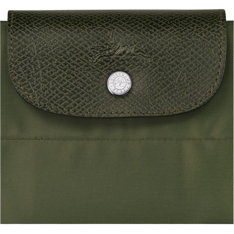 Women Longchamp Le Pliage Green M Tote Bag Dark Green | Thailand-628OASLNG
