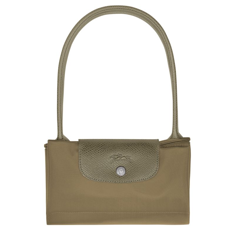 Women Longchamp Le Pliage Green M Tote Bag Olive | Thailand-570XQSAMT