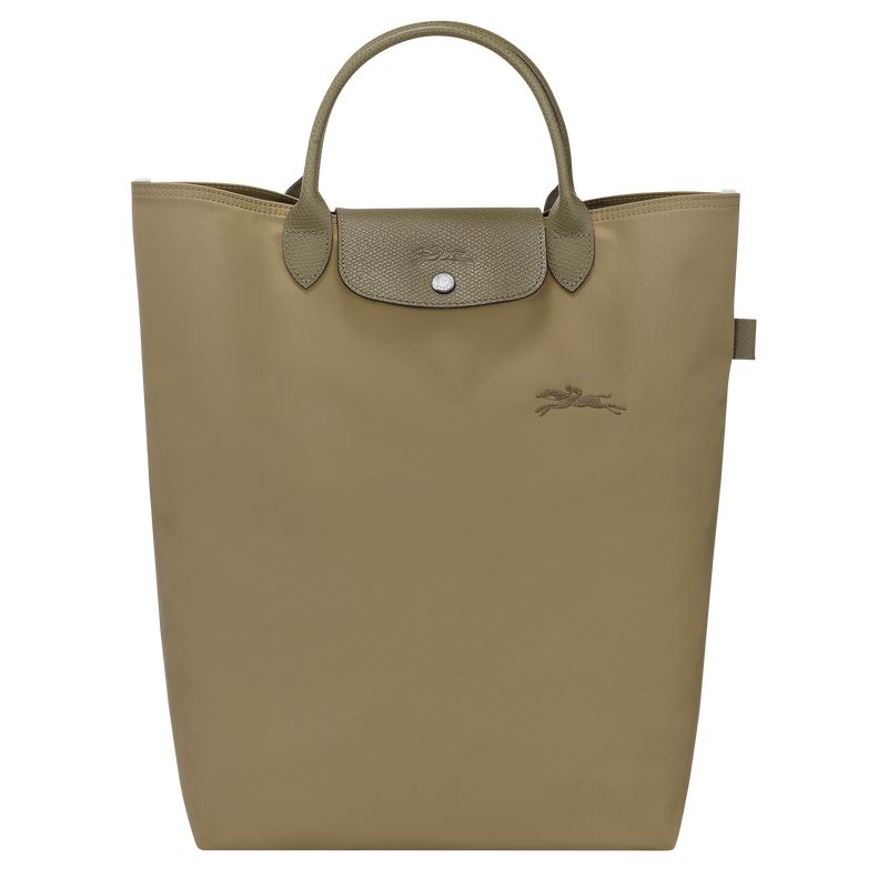 Women Longchamp Le Pliage Green M Tote Bag Olive | Thailand-125DXFSOK