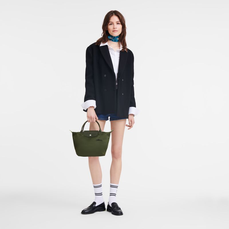 Women Longchamp Le Pliage Green S Handbag Dark Green | Thailand-153OFIRCT