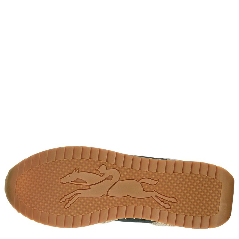 Women Longchamp Le Pliage Green Sneakers Olive / Blue | Thailand-657XPJBQY
