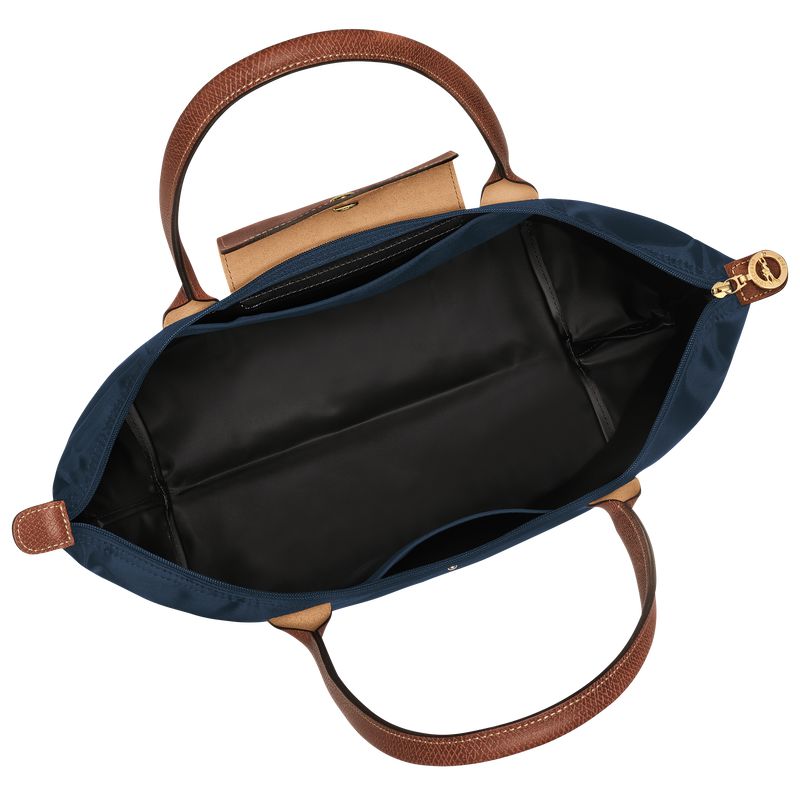 Women Longchamp Le Pliage Original L Tote Bag Navy | Thailand-408SVDPQW