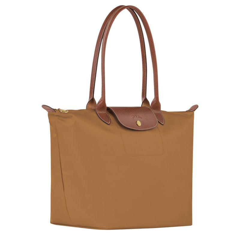 Women Longchamp Le Pliage Original L Tote Bag Brown | Thailand-132NPASWC