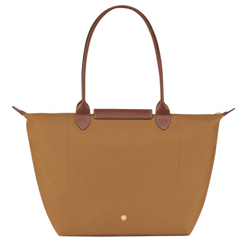 Women Longchamp Le Pliage Original L Tote Bag Brown | Thailand-132NPASWC