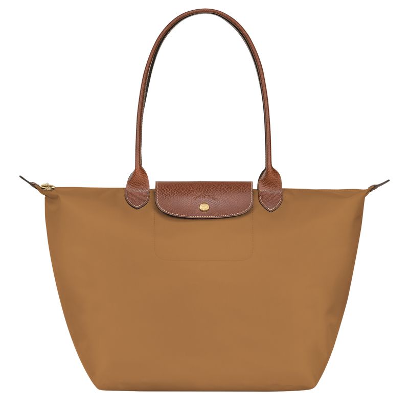 Women Longchamp Le Pliage Original L Tote Bag Brown | Thailand-132NPASWC